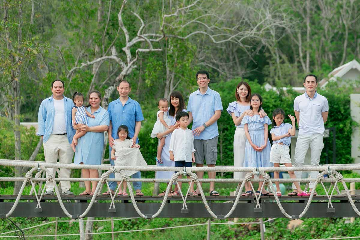 Family photoshoot in Krabi Thailand