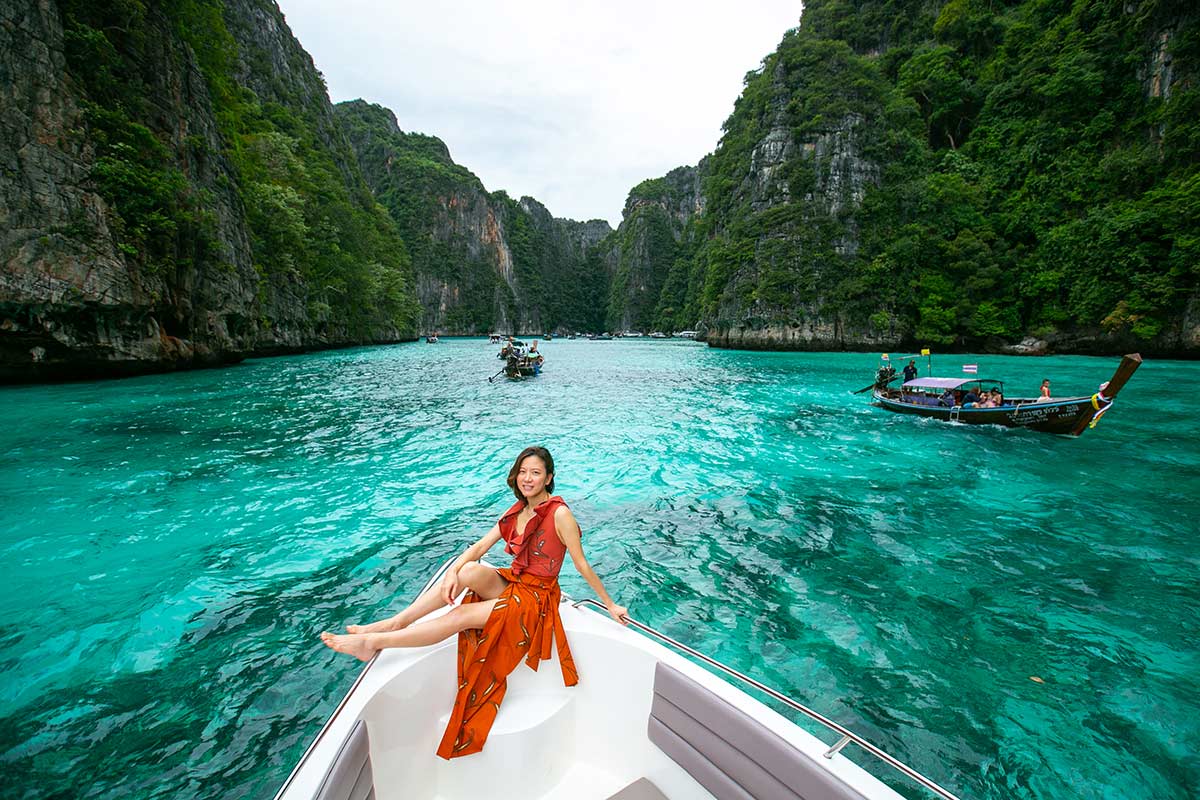 Phi Le Lagoon Photographer Koh Phi Phi