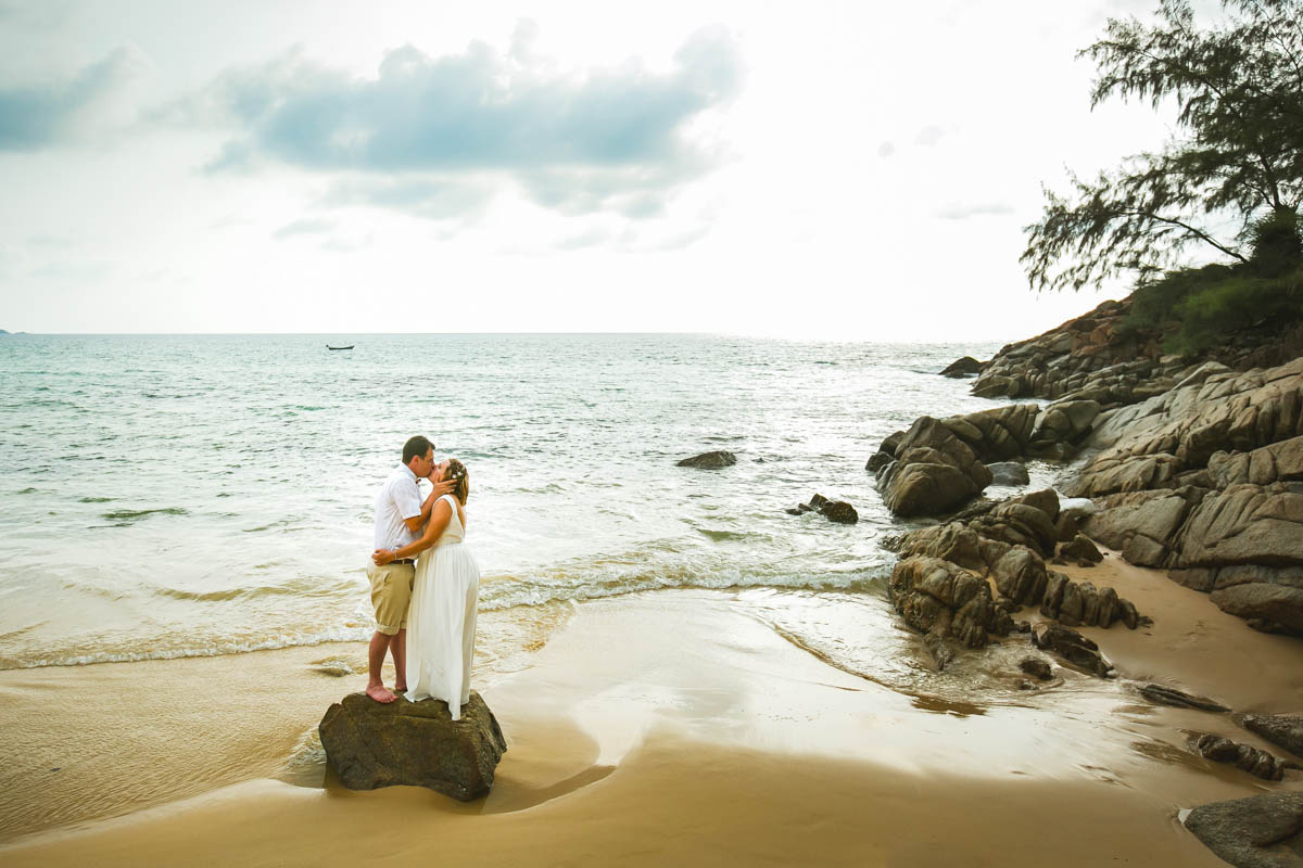 Nai Thon beach Honeymoon photography